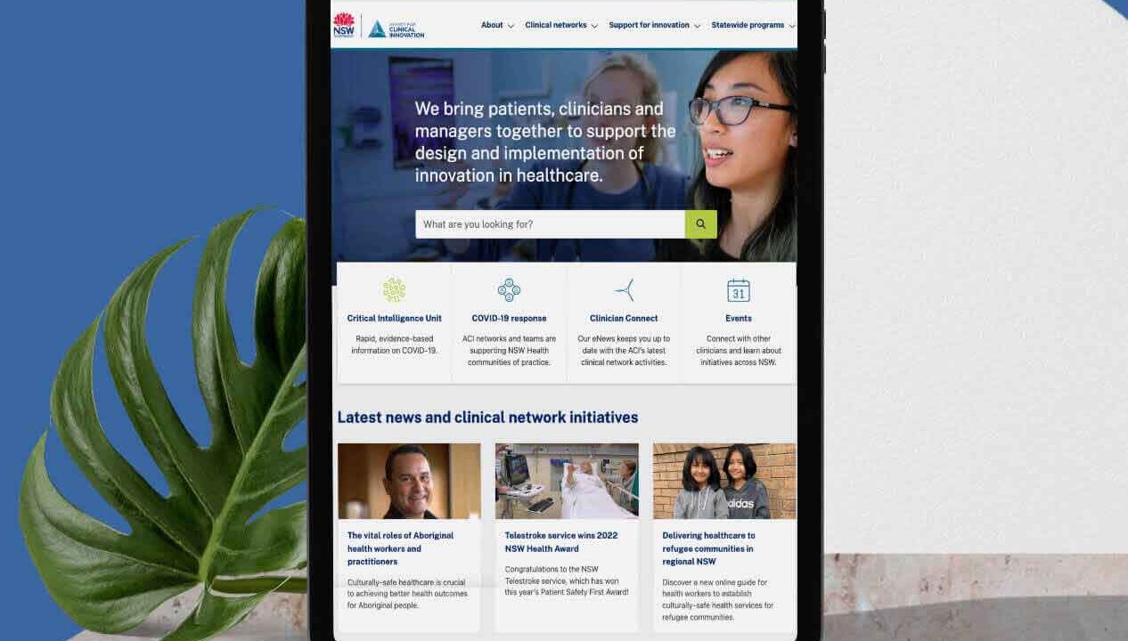 The NSW Agency of Clinical Innovation