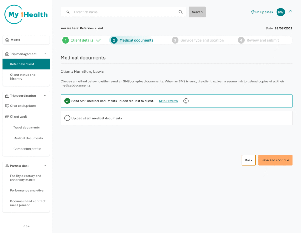 My1Health Medical Documents